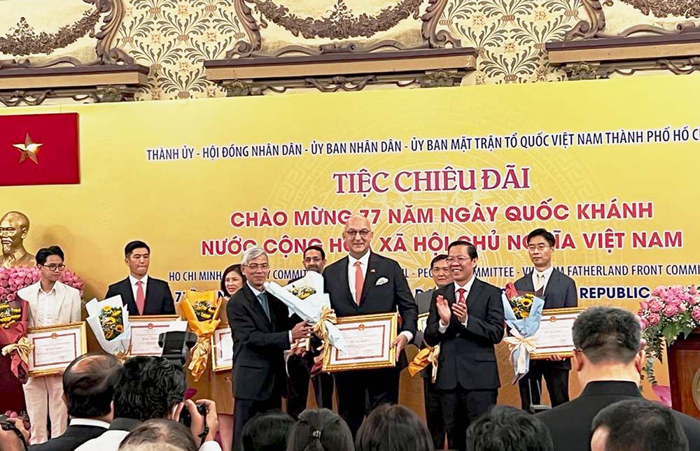 DEUTSCHES HAUS WAS HONORED TO RECEIVE THE ”ORDER OF MERIT” OF HO CHI MINH CITY
