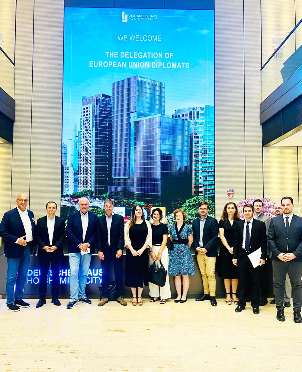 THE VISIT OF THE DELEGATION OF EUROPEAN UNION DIPLOMATS