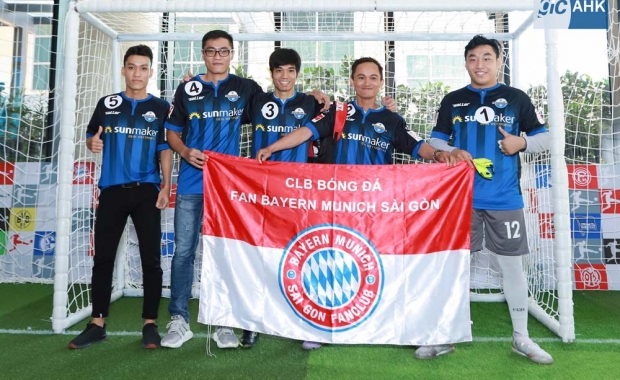 First Penalty Shoot-Out Tournament with Local Vietnamese Fan Teams