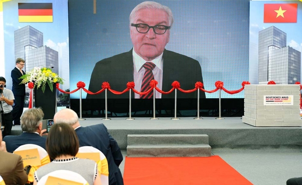 Groundbreaking ceremony of Deutsches Haus Ho Chi Minh Stadt on the 24th October 2015
