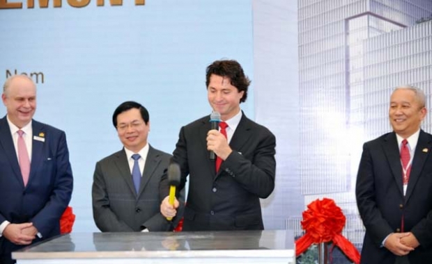 Groundbreaking ceremony of Deutsches Haus Ho Chi Minh Stadt on the 24th October 2015