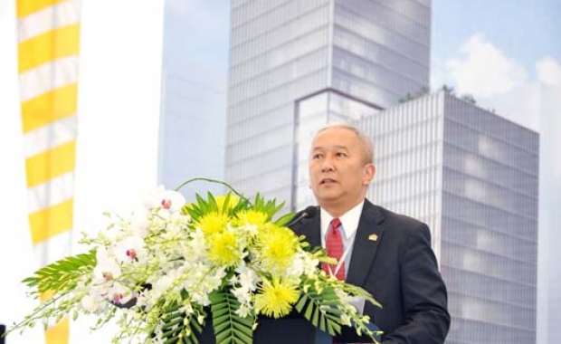 Groundbreaking ceremony of Deutsches Haus Ho Chi Minh Stadt on the 24th October 2015