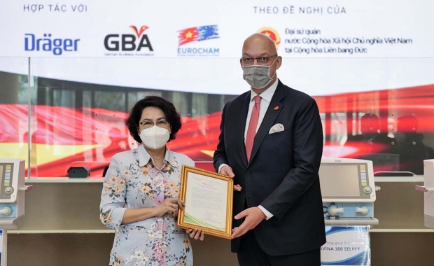 TTI & Deutsches Haus donated much-needed medical equipment to Ho Chi Minh City hospitals