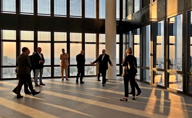 Welcome to the Mayor of Frankfurt-am-Main, Mr. Peter Feldmann
